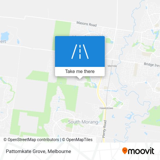 Pattomkate Grove map