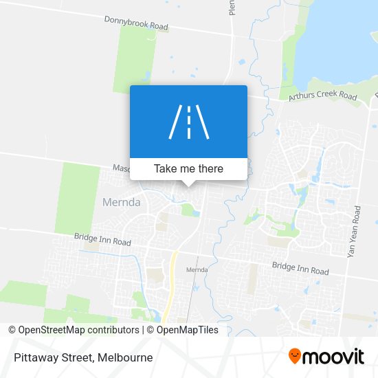 Pittaway Street map