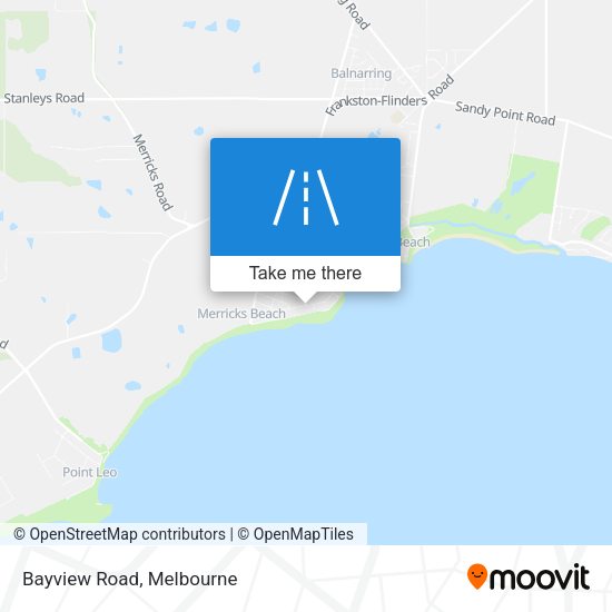 Bayview Road map