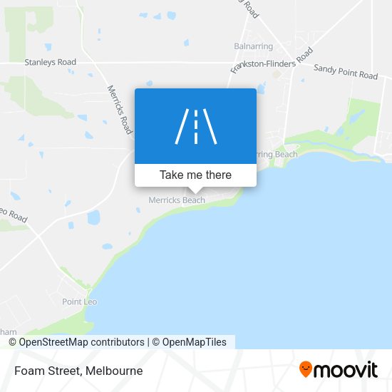 Foam Street map