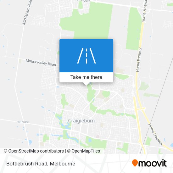 Bottlebrush Road map