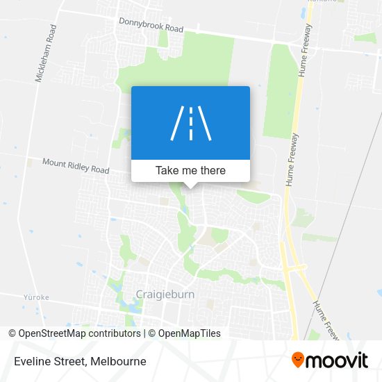 Eveline Street map