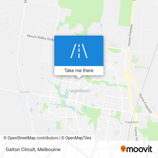 Galton Circuit map
