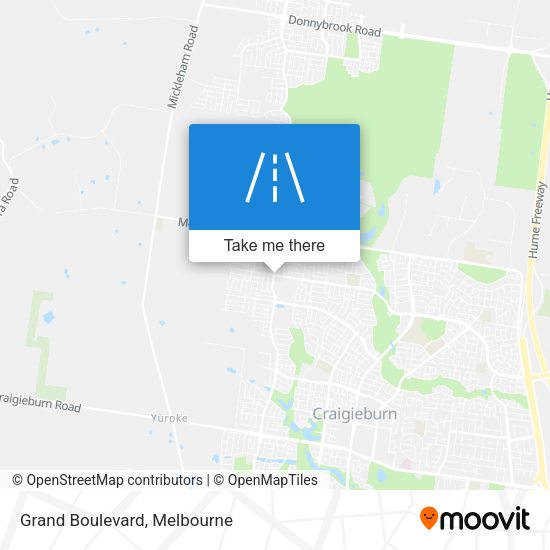 Grand Boulevard map