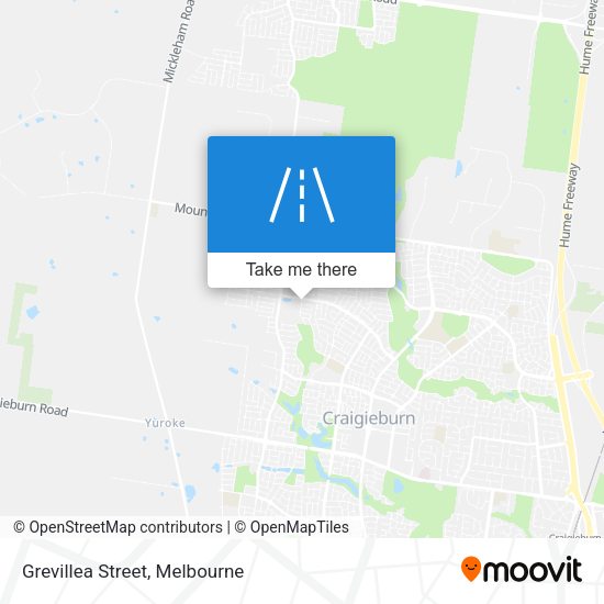 Grevillea Street map