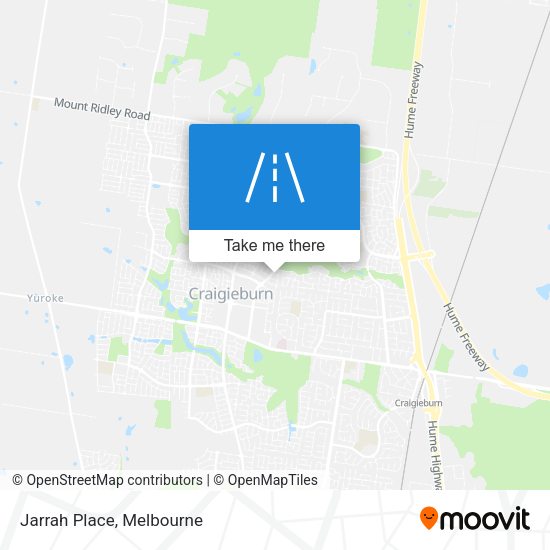 Jarrah Place map