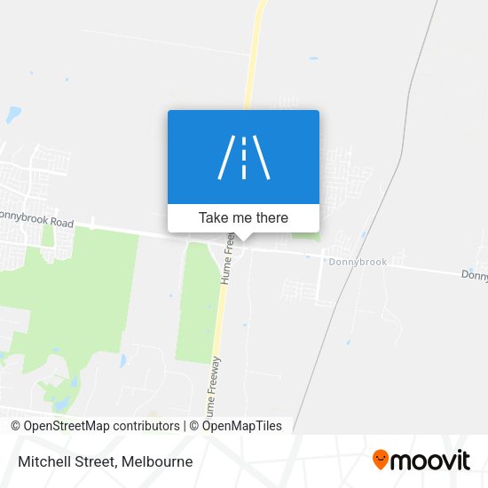 Mitchell Street map