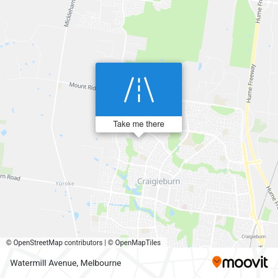 Watermill Avenue map