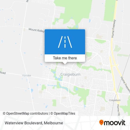 Waterview Boulevard map