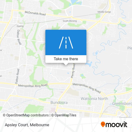 Apsley Court map