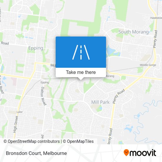 Bronsdon Court map