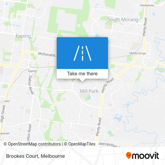 Brookes Court map