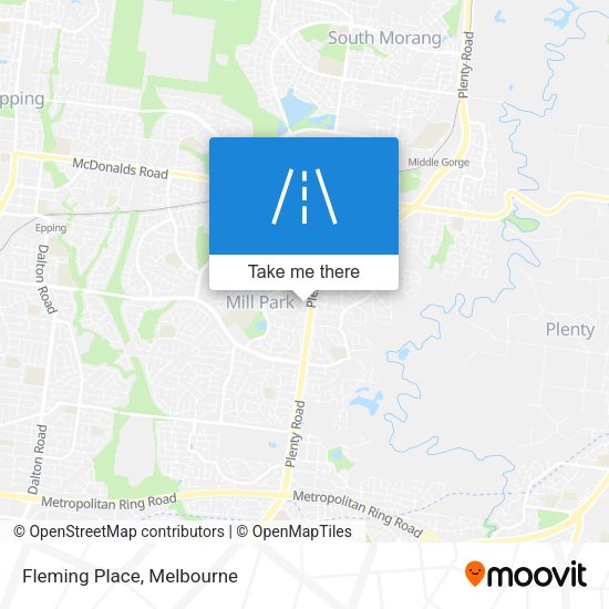 Fleming Place map