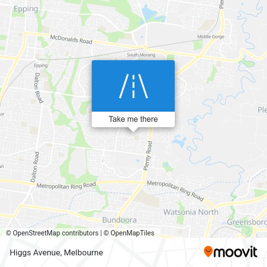 Higgs Avenue map