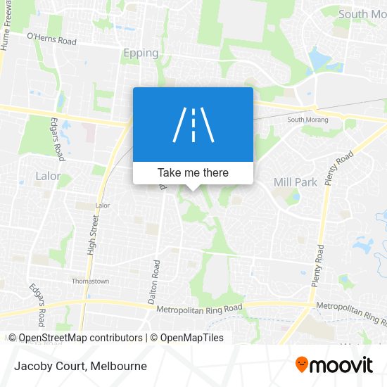 Jacoby Court map
