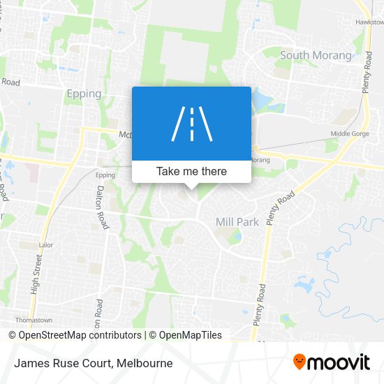 James Ruse Court map