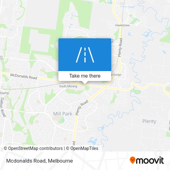 Mcdonalds Road map