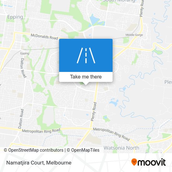 Namatjira Court map