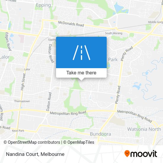 Nandina Court map