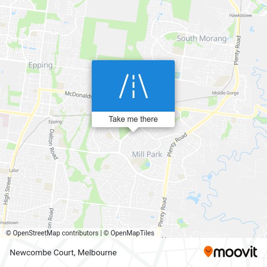 Newcombe Court map