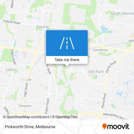 Pickworth Drive map
