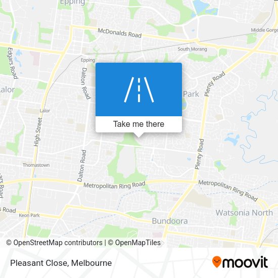 Pleasant Close map