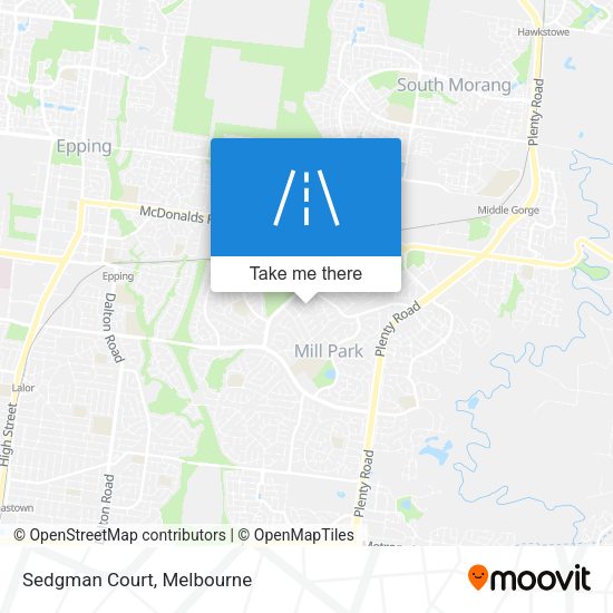 Sedgman Court map