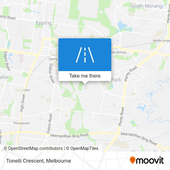 Tonelli Crescent map