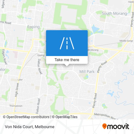 Von Nida Court map