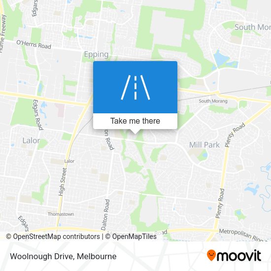 Woolnough Drive map