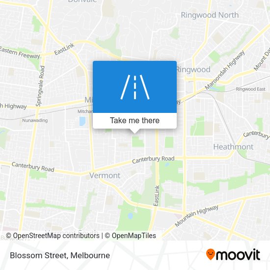 Blossom Street map