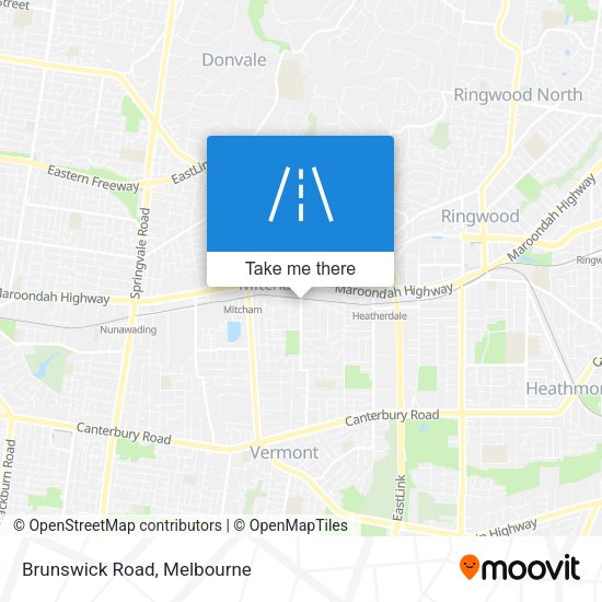 Brunswick Road map