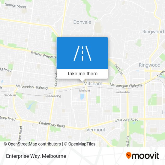 Enterprise Way map