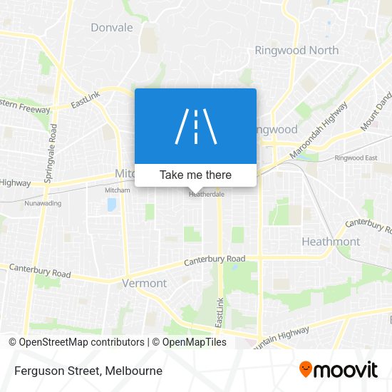 Ferguson Street map