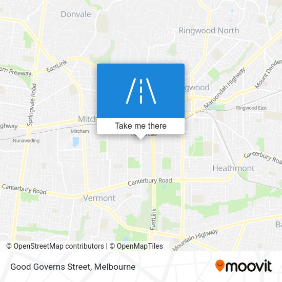 Good Governs Street map
