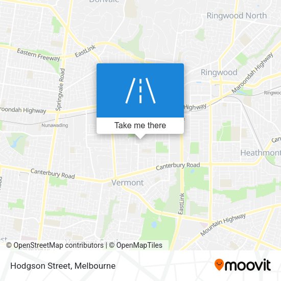 Hodgson Street map