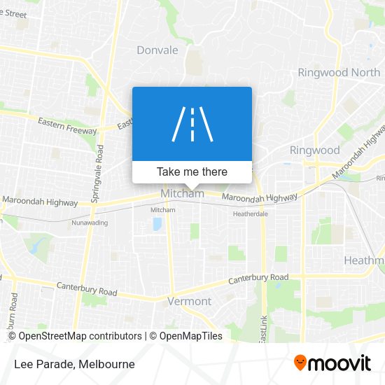 Lee Parade map