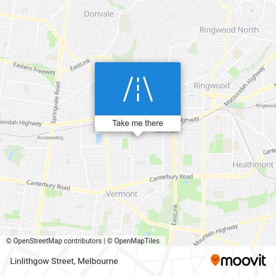 Linlithgow Street map