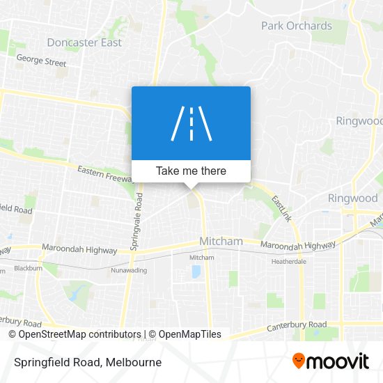 Springfield Road map