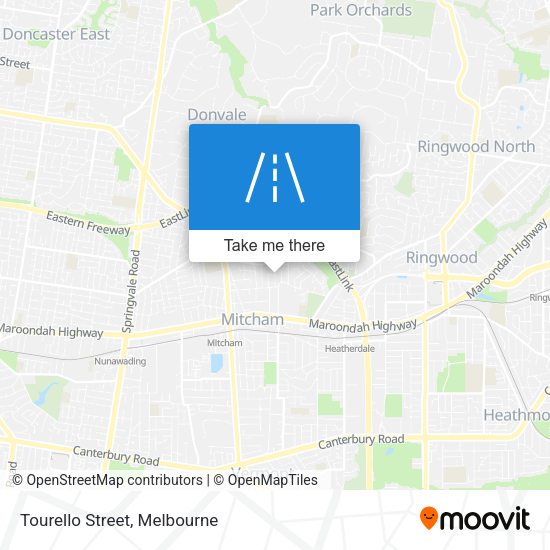 Tourello Street map
