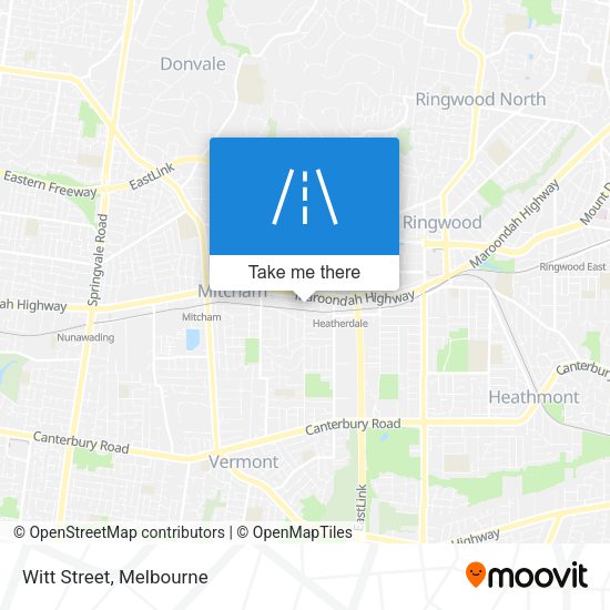 Witt Street map