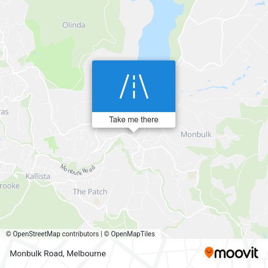 Monbulk Road map