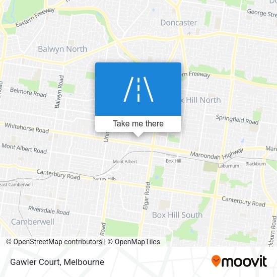Gawler Court map
