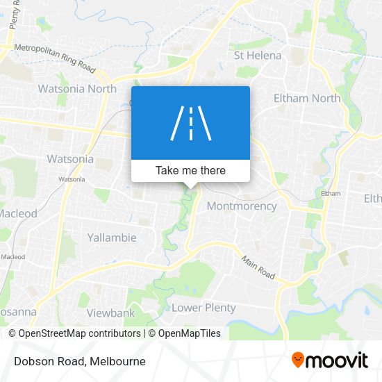 Dobson Road map