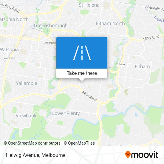 Helwig Avenue map