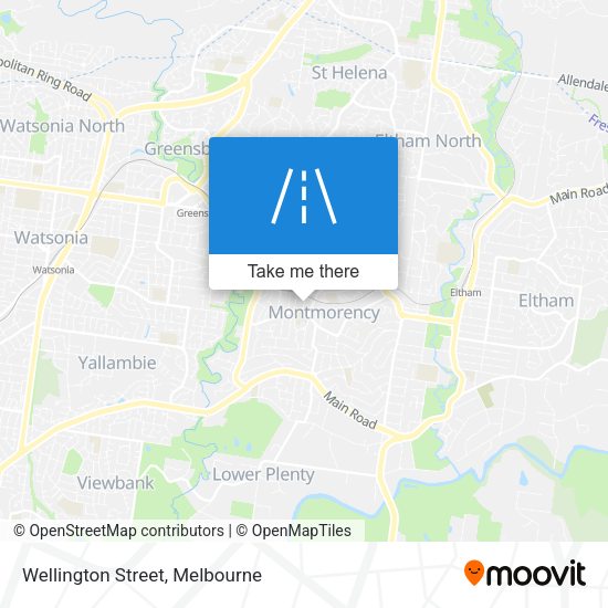 Wellington Street map
