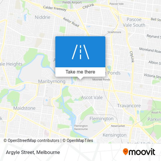 Argyle Street map