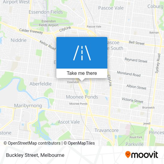 Buckley Street map