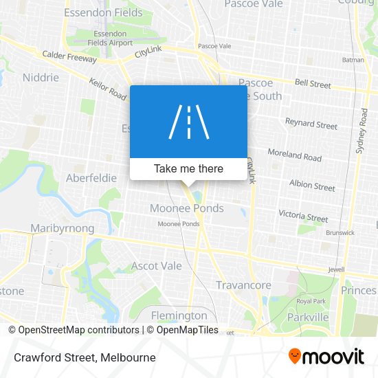 Crawford Street map
