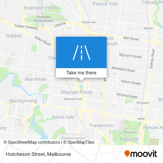 Hutcheson Street map